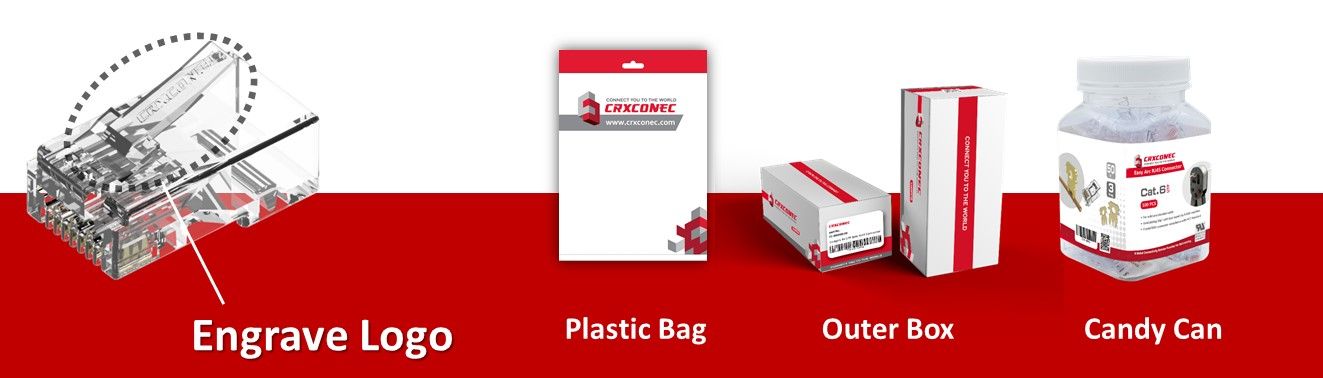 Cat6A 8p8C RJ45 Connector OEM Availability